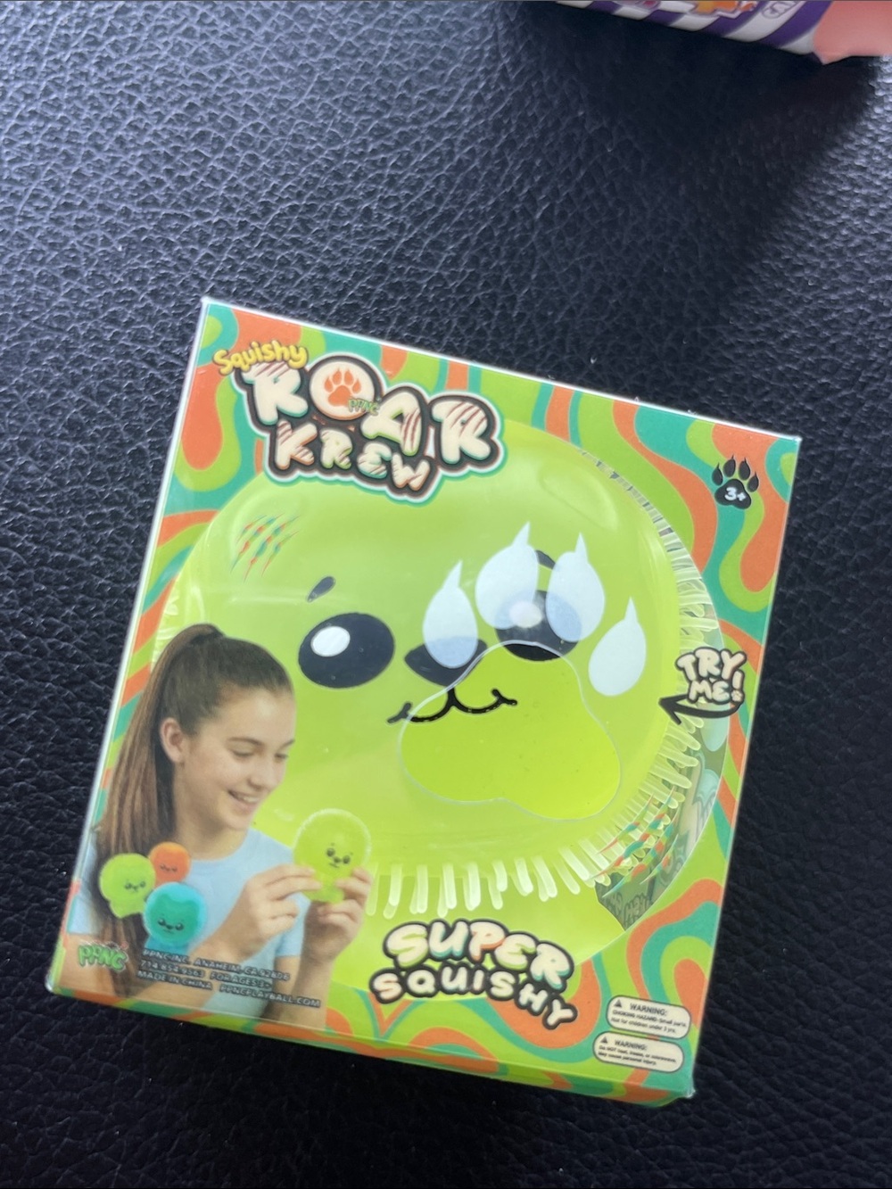 Super Squishy Sensory Toy — Lime Green